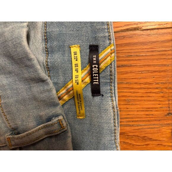 Maeve Wide Leg Cropped Jeans - Picture 3 of 4